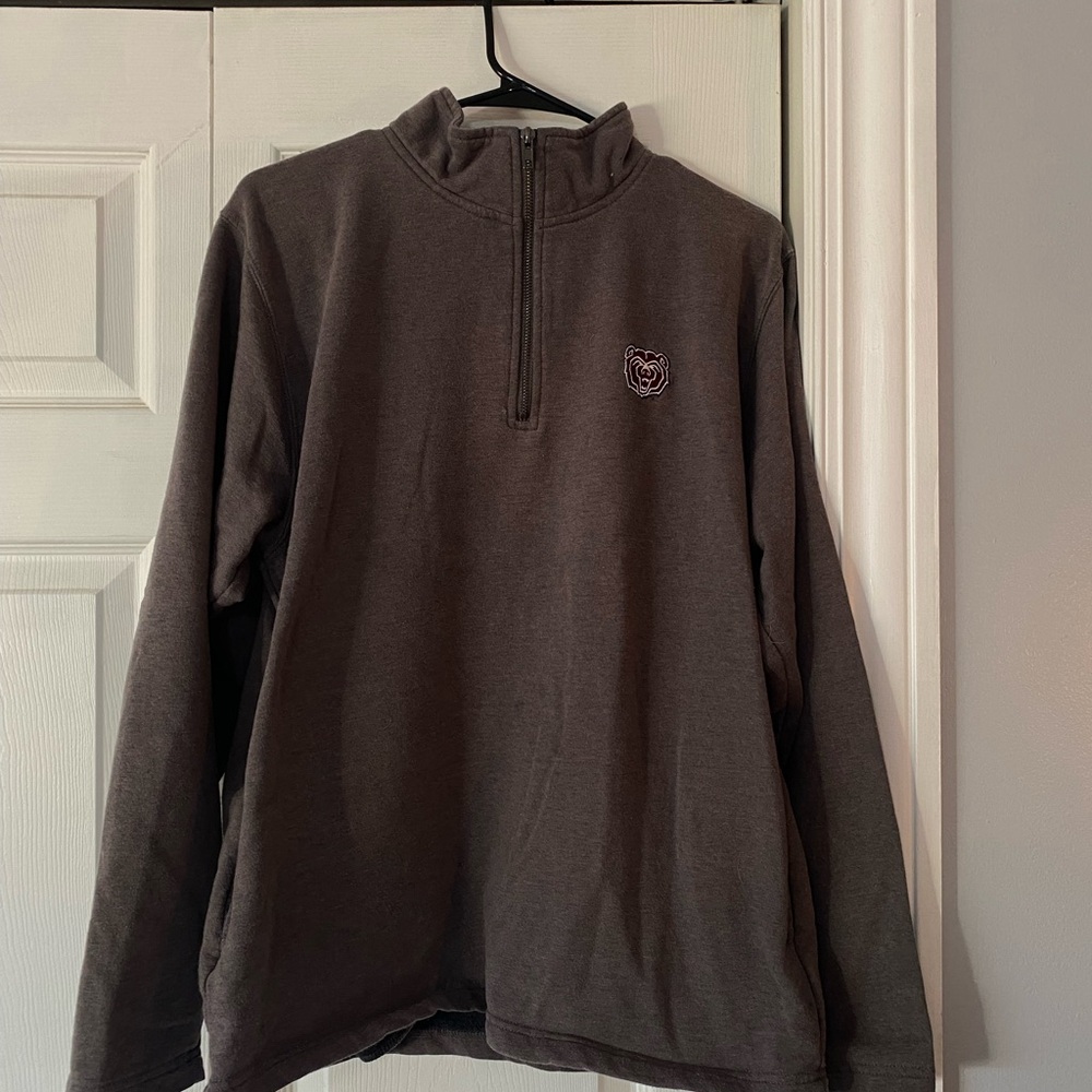 Missouri state quarter zip crew sweatshirt